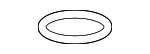 AJ811350 - Cooling System: Outlet Pipe O-Ring for Jaguar Image