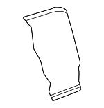 3L2Z7866800CB - Body: Seat Back Pad for Ford: Explorer Sport Trac Image