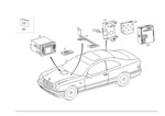 2208202889 - Electrical System: Remote Control for Mercedes-Benz Image