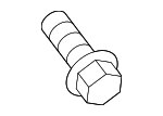 N0195307 - Suspension: Drive Shaft Mount Bolt for Porsche Image