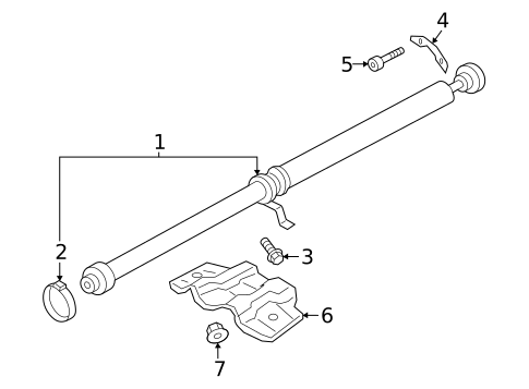 Drive Shaft for 2026 Porsche Cayenne #0