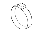 PAF107722 - Suspension: Drive Shaft Clamp for Porsche Image