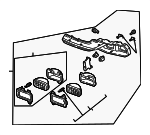 16524835 - Electrical: Mount Assembly for Chevrolet: Camaro Image