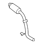 4581734AB - Exhaust: Converter &amp; Pipe for Mopar Image