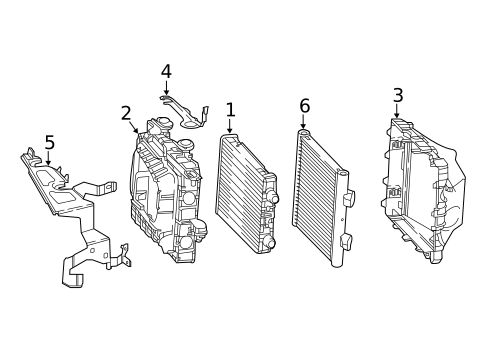 Radiator & Components for 2018 Mercedes-Benz S63 AMG #5