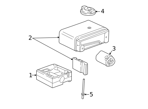 Air Compressor for 2018 Cadillac XT5 #0