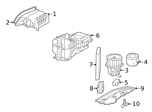 Blower Motor & Fan for 2009 Audi A5 Quattro #0
