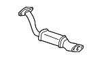 10343185 - Exhaust: Converter &amp; Pipe for Buick: Century, Regal | Chevrolet: Impala, Monte Carlo | Pontiac: Grand Prix Image
