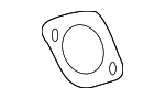 287513S100 - Exhaust: Catalytic Converter Gasket for Genesis: G70, G80, G90 | Hyundai: Azera, Elantra, Elantra GT, Equus, Genesis, Genesis Coupe, Palisade, Santa Cruz, Santa Fe, Santa Fe Sport, Santa Fe XL, Sonata, Tucson, Veracruz Image