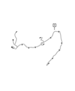 68669056AA - Interior Trim: Front Door Wiring, Left for Mopar Image image