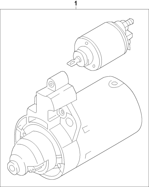 Starter for 2024 Audi SQ7 #1
