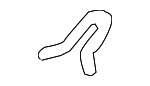 76441S84A01 - Body: Windshield Clip for Honda Image