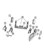 1FY141J8AA - Interior Trim: Seat Shield for Mopar Image