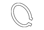 7119906458 - Engine: Crankshaft Pulley Snap Ring for BMW Image