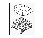 881043W300ATI - : Cushion Assembly for Kia: Sportage Image