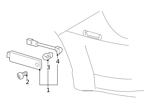 Side Marker Lamps for 2009 Pontiac G5 #0