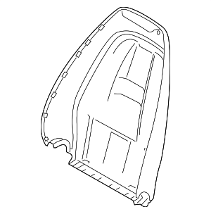 9J1881971H9M0 - Body: Seat Back Panel for Porsche Image