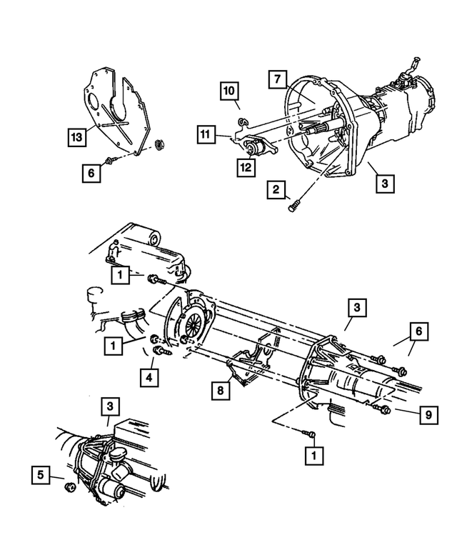 52104292AA - Clutch: Clutch Housing for Jeep: Liberty Image