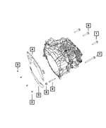 6509723AA - C635; 6-Speed; Manual Transaxle: Screw for Dodge: Dart | Fiat: 500, 500L | Jeep: Compass, Grand Cherokee Image