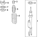 206323420064 - Suspension: Bearing Assembly for Mercedes-Benz Image
