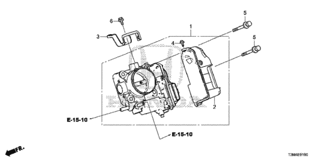 Throttle Body (L4) for 2017 Honda Accord #0