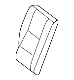 21392008088U00 - Body: Seat Back Cover for Mercedes-Benz Image
