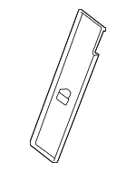 20592403008U23 - Body: Seat Back Panel for Mercedes-Benz Image