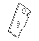 21392402008U23 - Body: Seat Back Panel for Mercedes-Benz Image