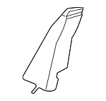 21392007048Q58 - Body: Bolster Pad for Mercedes-Benz Image