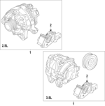 373703NRA0 - Electrical: Voltage Regulator for Genesis: G80, GV70, GV80, GV80 Coupe Image