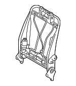 7163008020 - : Seat Back Frame for Toyota: Sienna Image