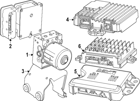 Electrical Components for 2025 Ram 1500 #1