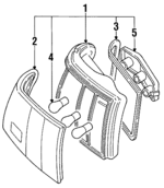 8970746620 - : Lens for Isuzu Image