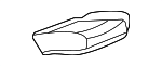 23319394 - Body: Seat Cushion Pad for Buick: Enclave | Chevrolet: Traverse | GMC: Acadia, Acadia Limited | Saturn: Outlook Image
