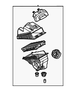 28110L0600 - Engine: Air Cleaner Assembly for Hyundai: Santa Cruz, Santa Fe, Sonata Image