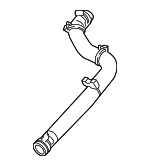 68280781AD - : Radiator Inlet Hose for Jeep: Wrangler Image