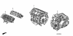 10002RYPA02 - Engine: GENERAL ASSY., CYLINDER BLOCK for Honda Image
