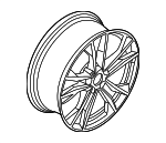 36108008616 - : 2019-2023 BMW X2 - Wheel Alloy for BMW: X2 Image