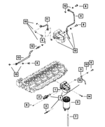 68533286AA - : Fuel Filter Assy for Mopar Image