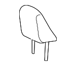 7191007150E1 - Body: Headrest for Toyota Image