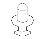 9046707214 - Body: Splash Shield Clip for Lexus: CT200h, ES250, ES300h, ES350, GS F, GS Turbo, GS200t, GS300, GS350, GS450h, GX550, HS250h, IS F, IS200t, IS250, IS300, IS350, IS500, LC500, LC500h, LS460, LS500, LS500h, LS600h, LX570, LX600, LX700h, NX200t, NX250, NX300, NX300h, NX350, NX350h, NX450h+, RC F, RC200t, RC300, RC350, RX350, RX350h, RX350L, RX450h, RX450h+, RX450hL, RX500h, TX350, TX500h, TX550h+, UX200, UX250h, UX300h Image