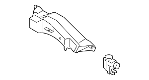 YK386 - Suspension: Motorcraft™ Engine Vacuum Reservoir for Ford Image