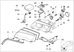 63128380205 - Lighting: Bulb Socket, Parking Light for BMW Image