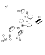 6105032AA - Electrical: Hex Flange Head Screw for Mopar Image