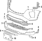 84951728 - : Skid Plate for Cadillac: XT4 Image