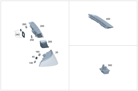 Rear/Side Lighting for 2026 Mercedes-Benz Maybach S580 #0