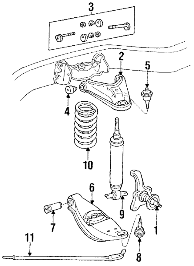 G0060043 - Suspension: Suspension Shock Absorber for Mopar Image