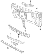 4534394 - Body: Closure Panel for Chrysler: LeBaron, TC Maserati | Dodge: Daytona, Shadow, Spirit Image