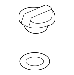 1250A010 - Engine: Filler Cap for Mitsubishi: Eclipse Cross, Lancer, Mirage, Mirage G4, Outlander, Outlander PHEV, Outlander Sport Image