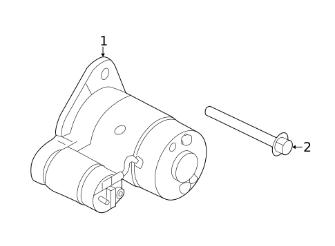 Starter & Related Components for 2024 Nissan Pathfinder #0